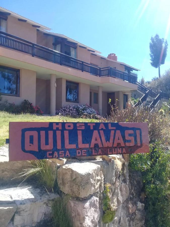 Hostal Quilla Wasi Isla Del Sol Hotel Comunidad Yumani ภายนอก รูปภาพ